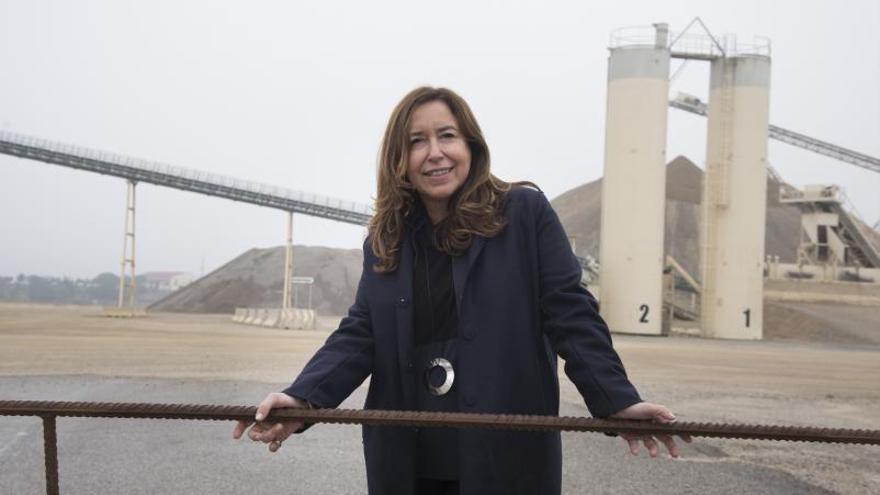 Ana Vallés, al complex industrial de Sorigué al municipi lleidatà de Balaguer. mireia arso