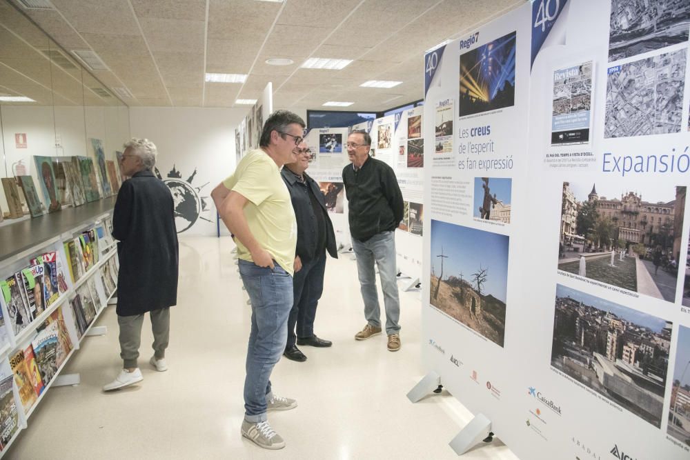 Exposició d'aniversari de Regió7 a Puig-reig