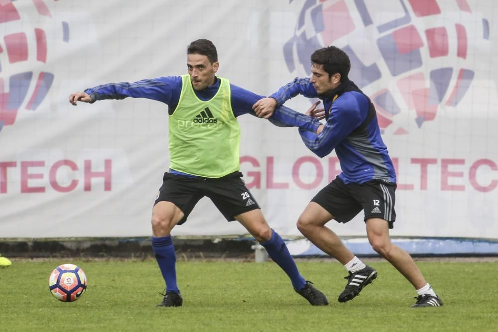 Entrenamiento del Real Oviedo