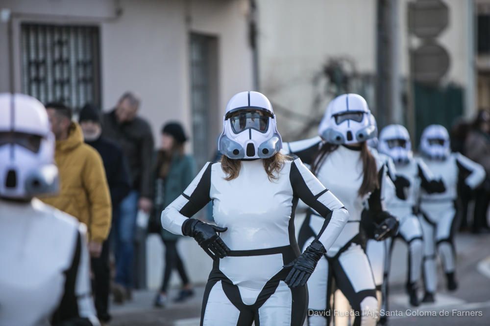 Rua de Carnestoltes a Santa Coloma de Farners - Dissabte 10/2/2018