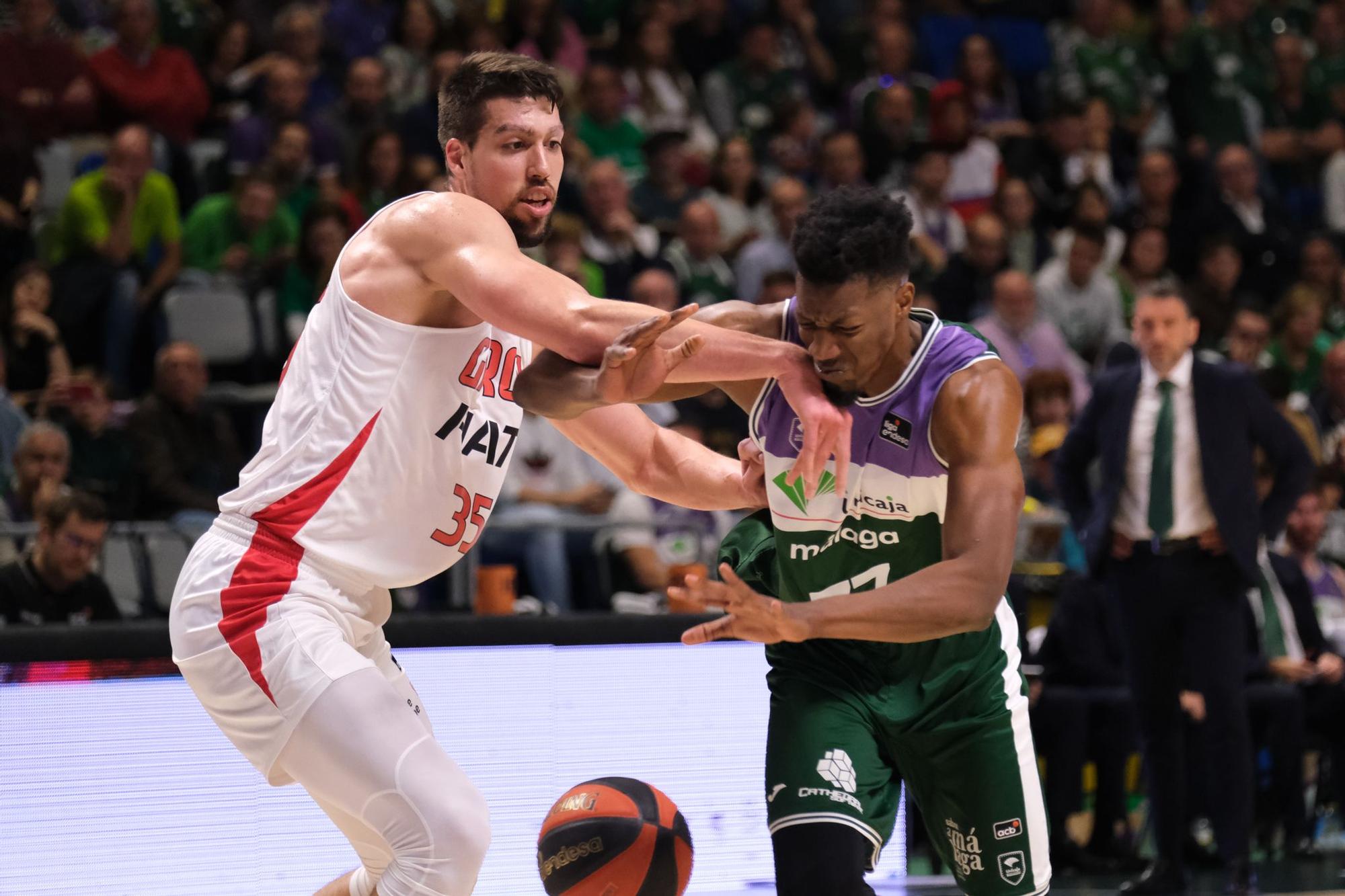 El Unicaja - Bàsquet Girona, en imágenes