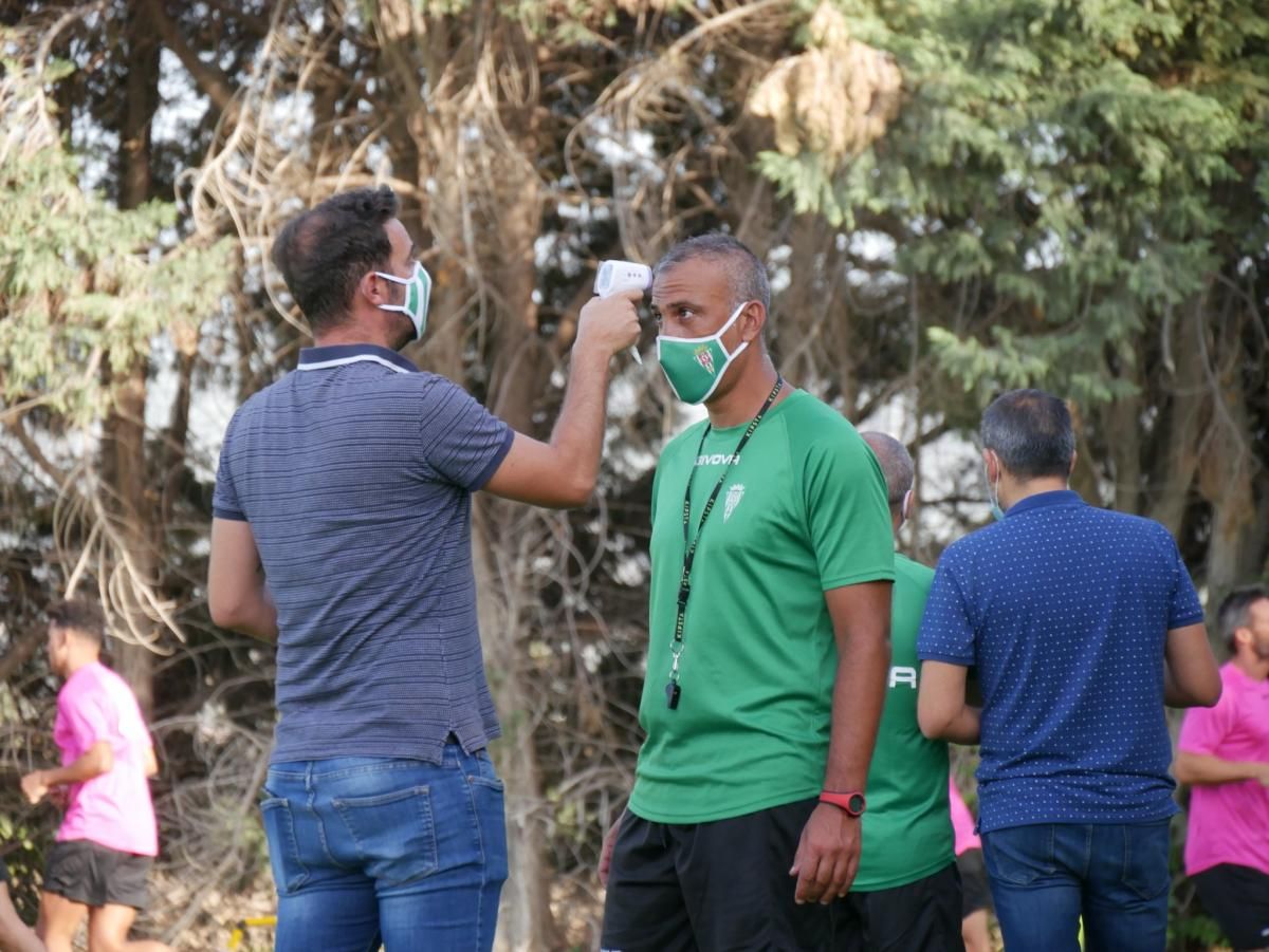 Juan Sabas regresa a los entrenamientos del Córdoba CF