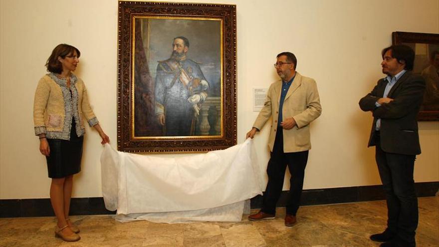 Federico Madrazo, en la plaza de Los Sitios