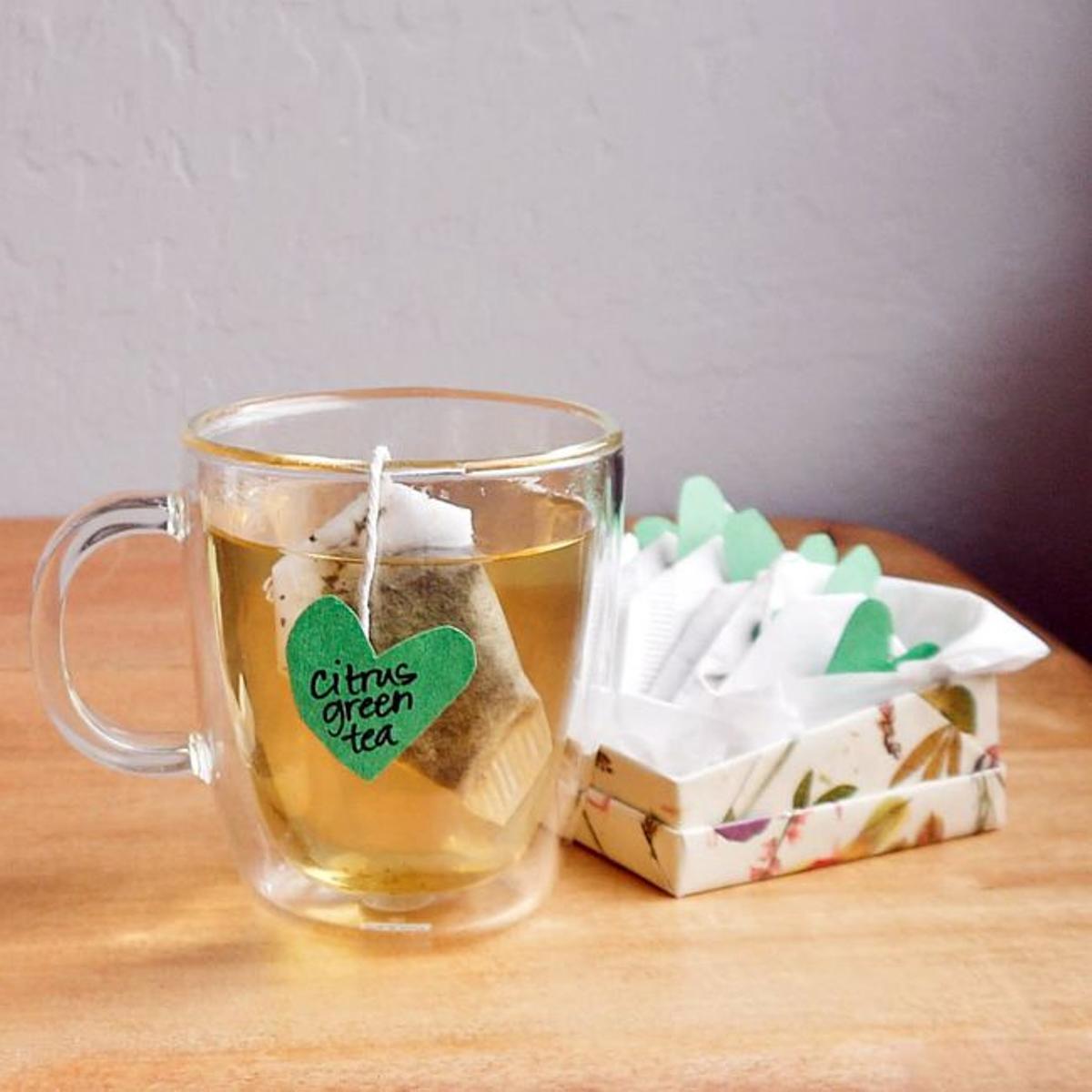 Regalos DIY: Mensajes en las bolsitas de té