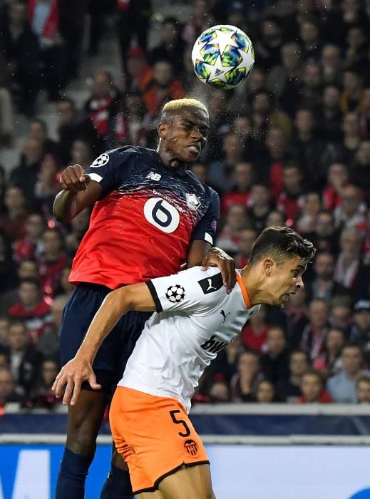 Lille - Valencia CF: Las mejores fotos