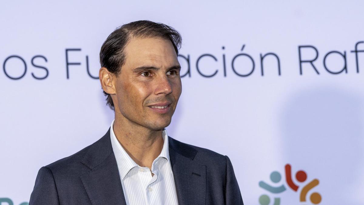 Rafa Nadal, este jueves en los Premios de la Fundación Rafa Nadal