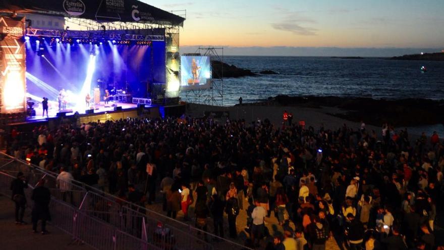 Concierto del Noroeste en la playa de Riazor, en la pasada edición.