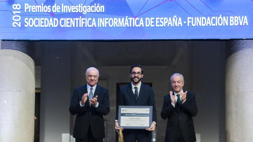 Premio Investigación Sociedad Informática BBVA a un profesor de la UA