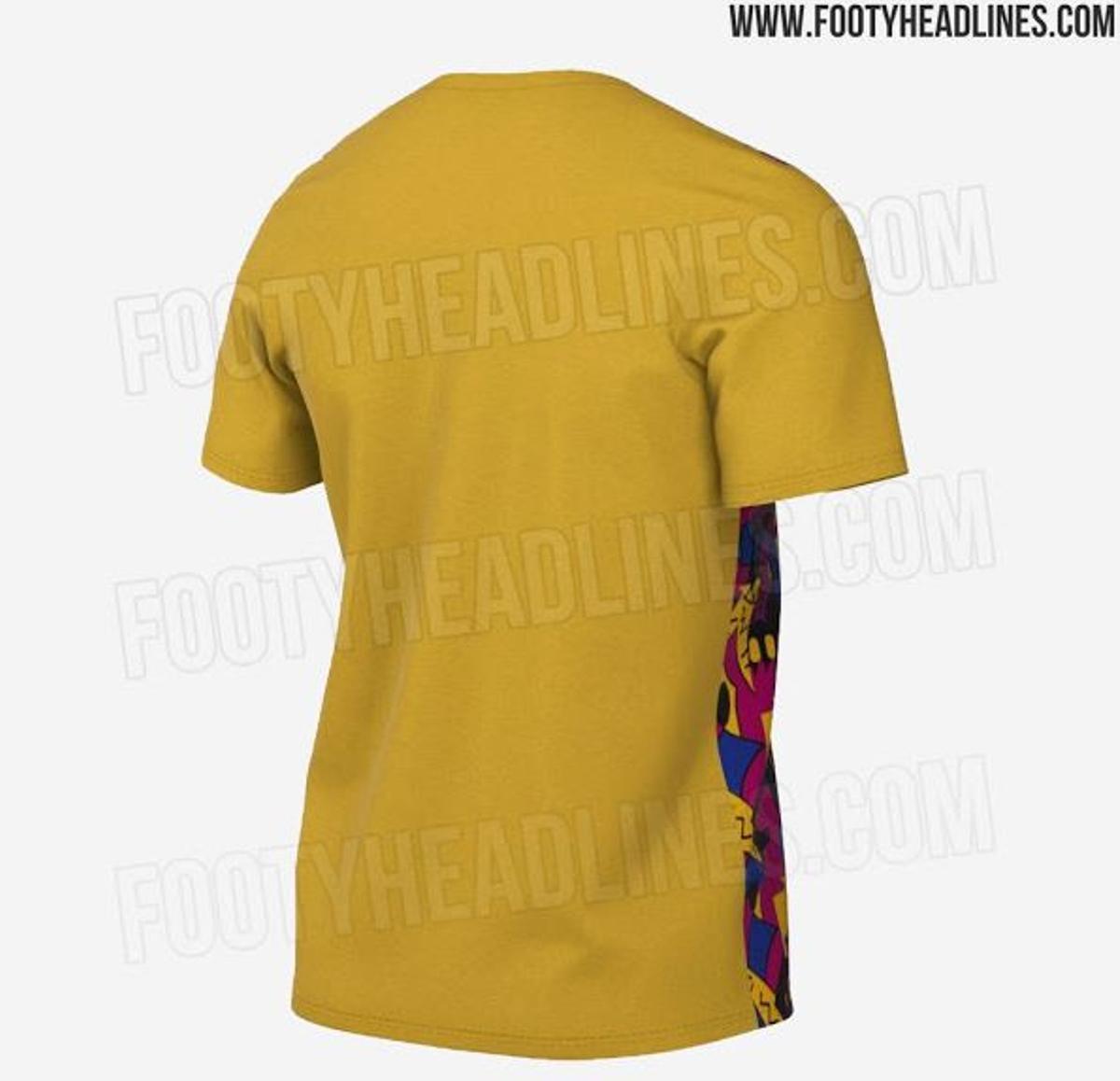 Esta será la parte trasera de la camiseta lifestyle del Barça la próxima temporada