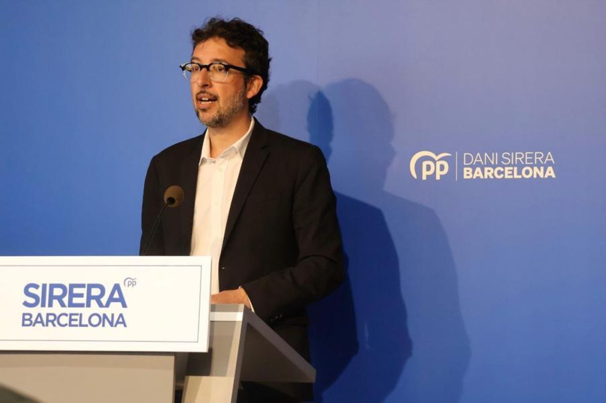 El portavoz del PPC en el grupo municipal de Barcelona, Juan Milián.