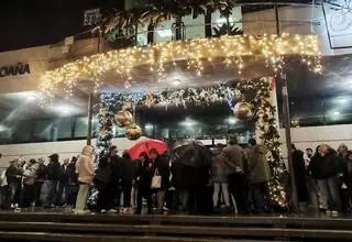 Moaña ya está lista para una «Feliz Navidad» tras el encendido de sus luces