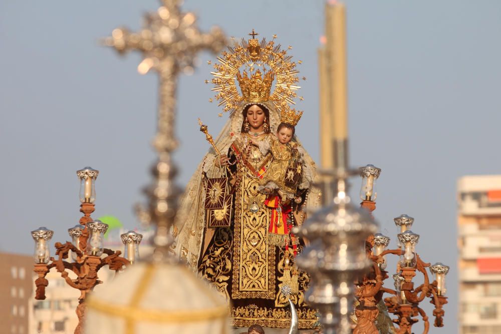 Procesión de la Virgen del Carmen del Perchel.