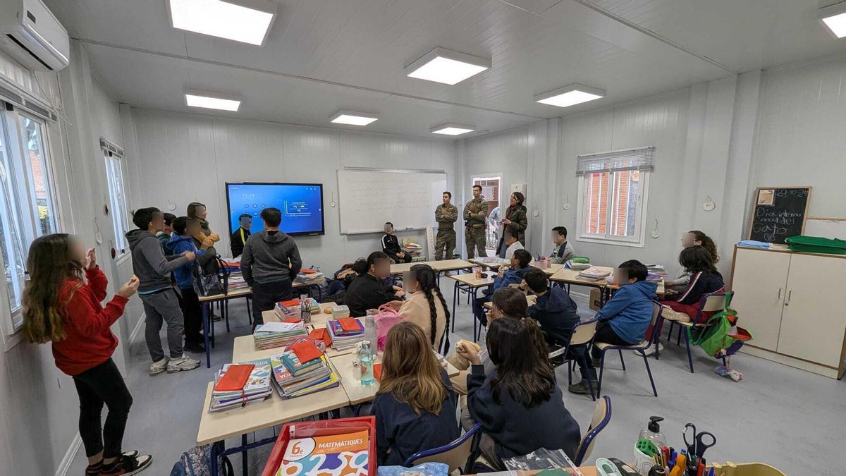 Más de 4.000 escolares valencianos empezarán el curso en barracones por la dana
