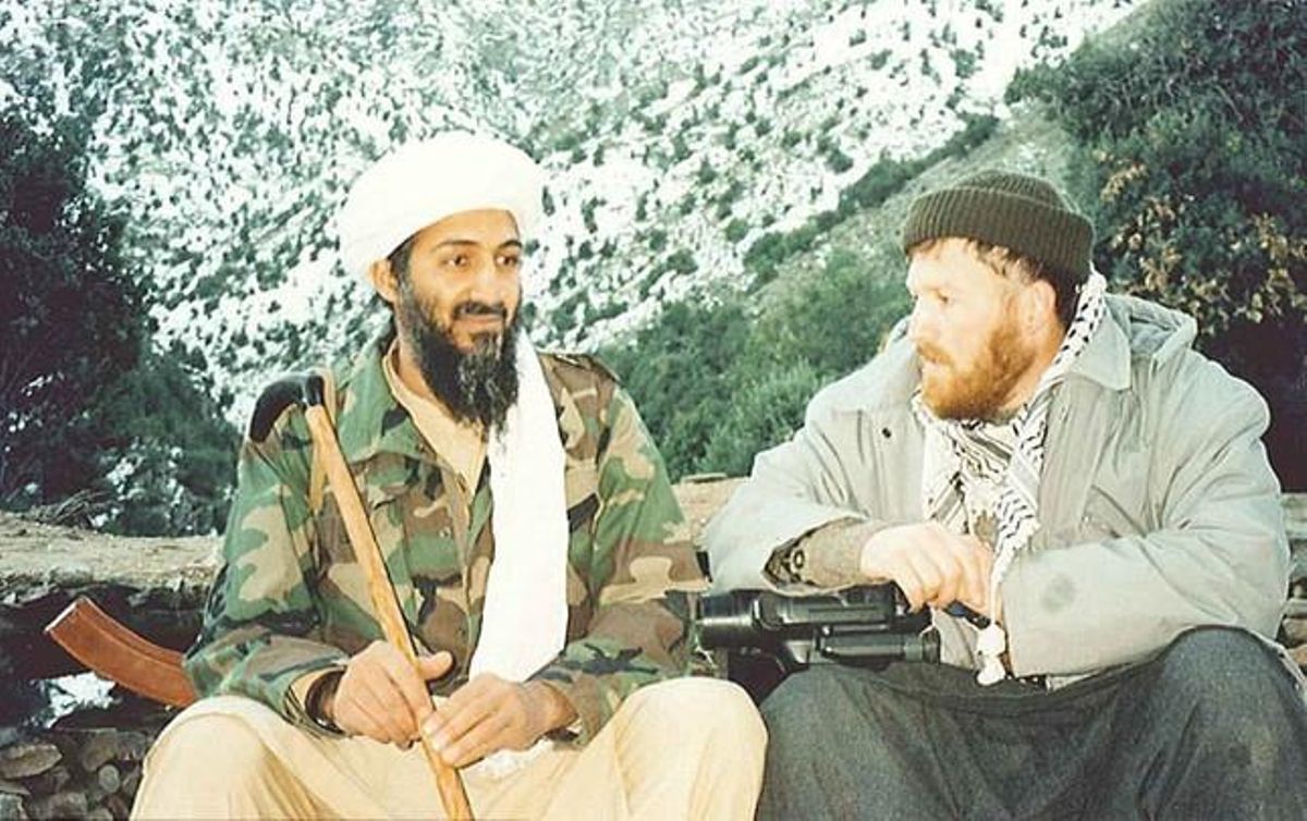 Bin Laden amb Mustafà Setmarian.