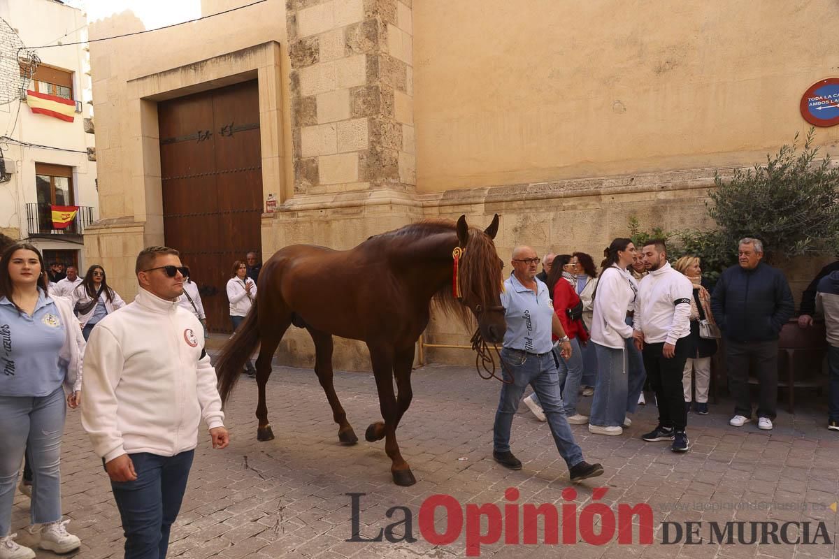 Concurso de caballo a pelo: pasacalles hasta el Hoyo en Caravaca