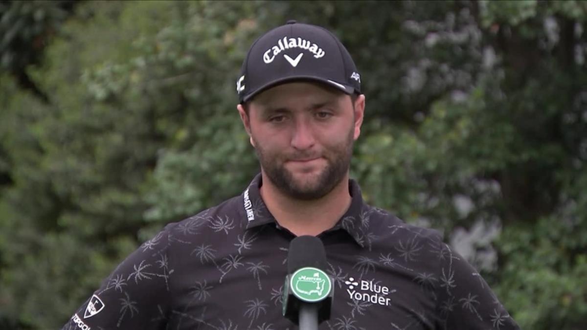 Rahm reconoció que acabó un poco frustrado por lo vivido en la tercera jornada