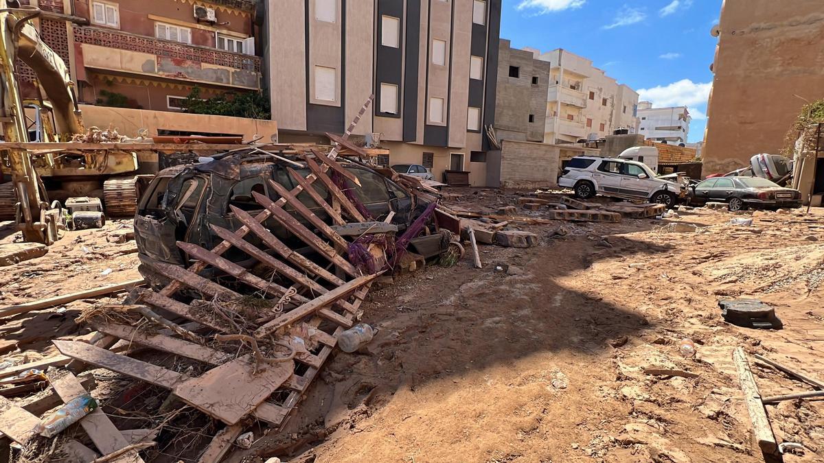 Thousands feared dead and missing after floods hit eastern Libya