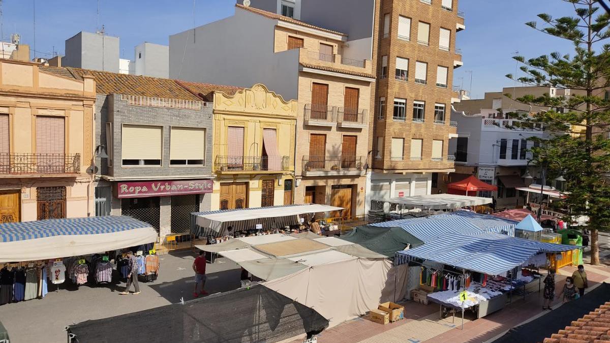 El mercado ambulante de Catarroja vuelve al 100% de ocupación