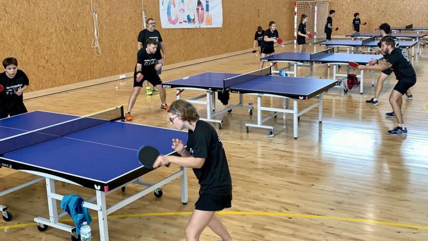 El Campus Sara Ramírez de tenis de mesa cumple su décimo aniversario en Ibiza