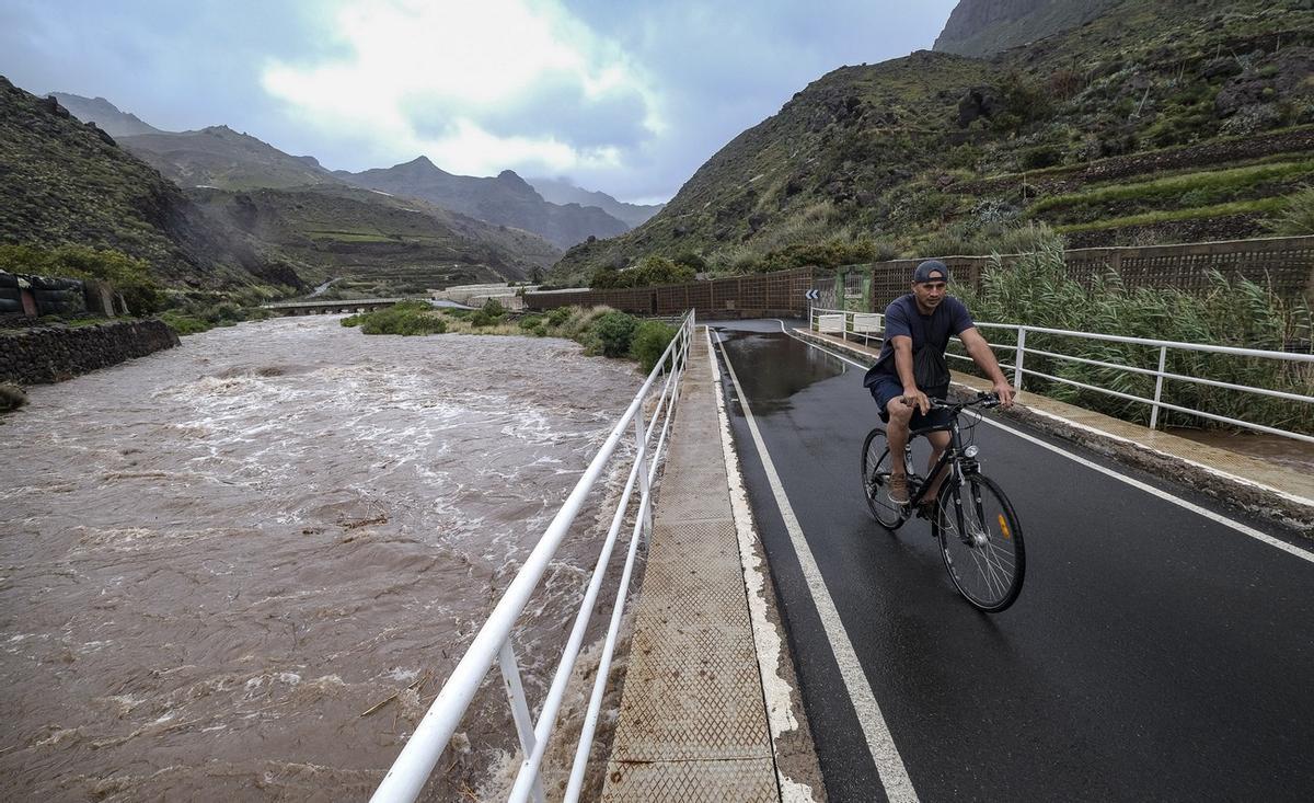 Las imágenes de la borrasca Therese en Gran Canaria (21/03/26)