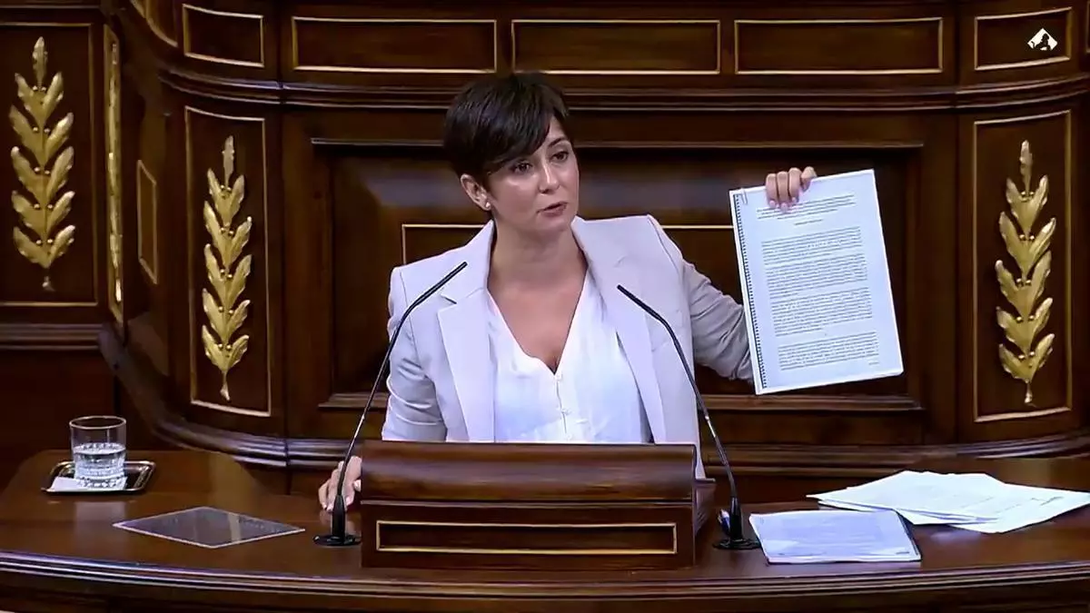 Rodríguez, a Junts: "La señora Nogueras entregó al presidente el borrador de un real decreto, y sobre este texto se ha trabajado. El 90% está recogido en el BOE"