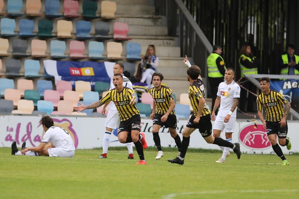 Un gol de Benja da un empate de oro al Hércules en Barakaldo