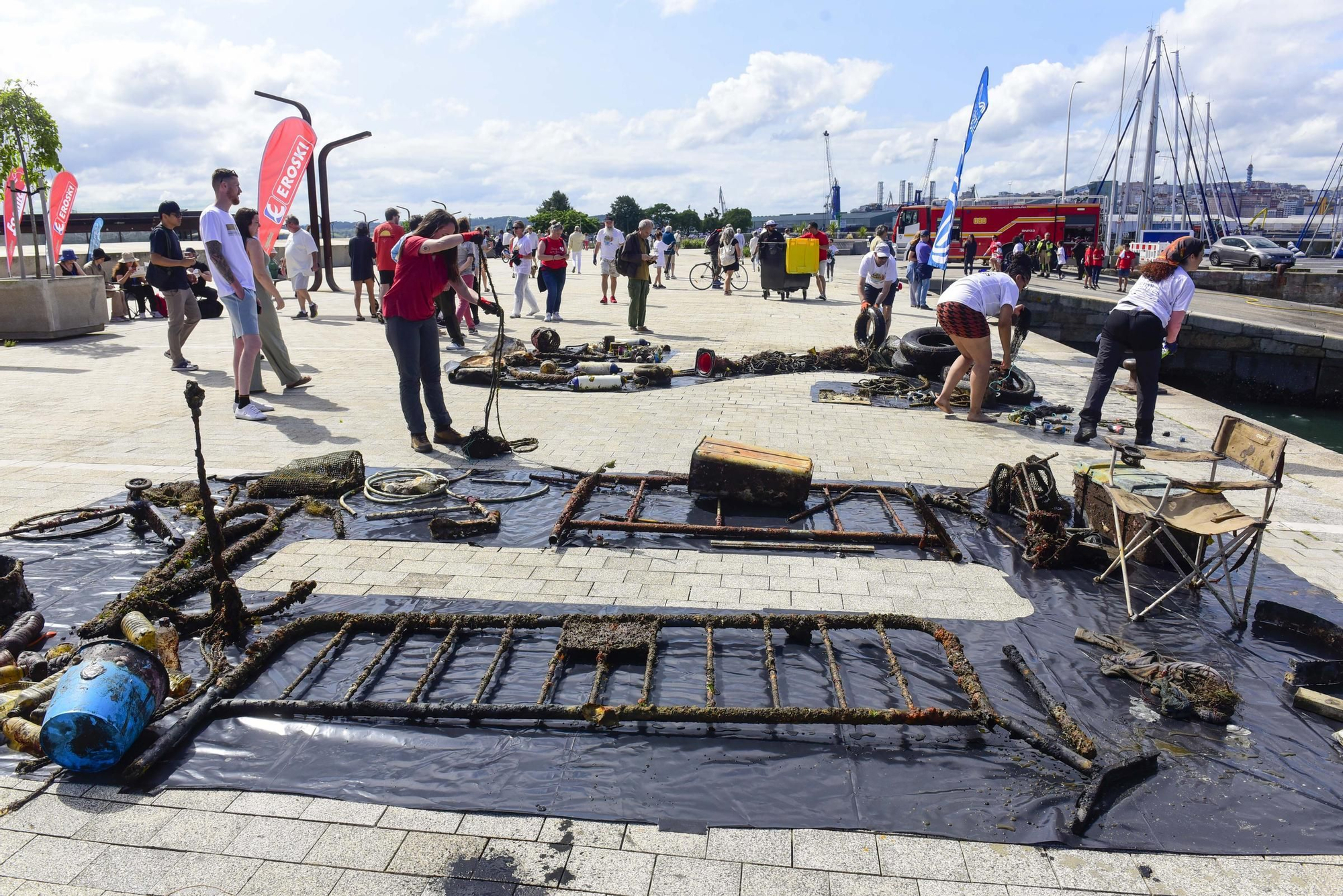 VI Gran limpieza de fondos marinos en A Coruña