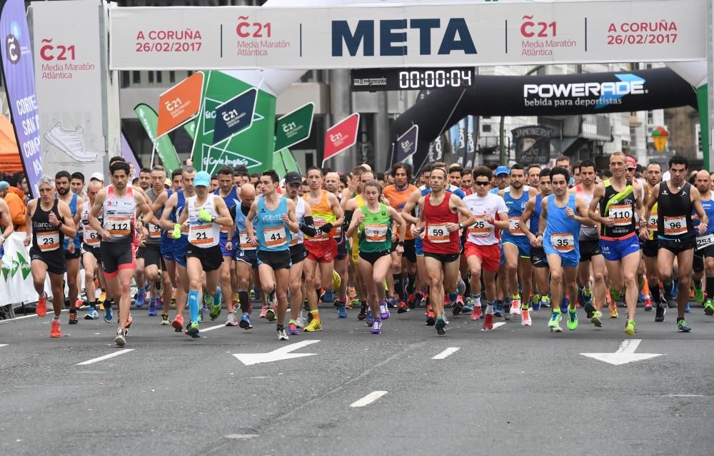 Media Maratón Atlántica de A Coruña