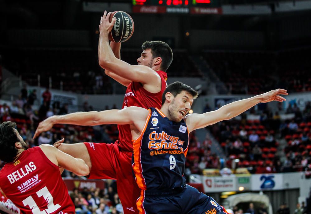 CAI Zaragoza - Valencia Basket, en imágenes