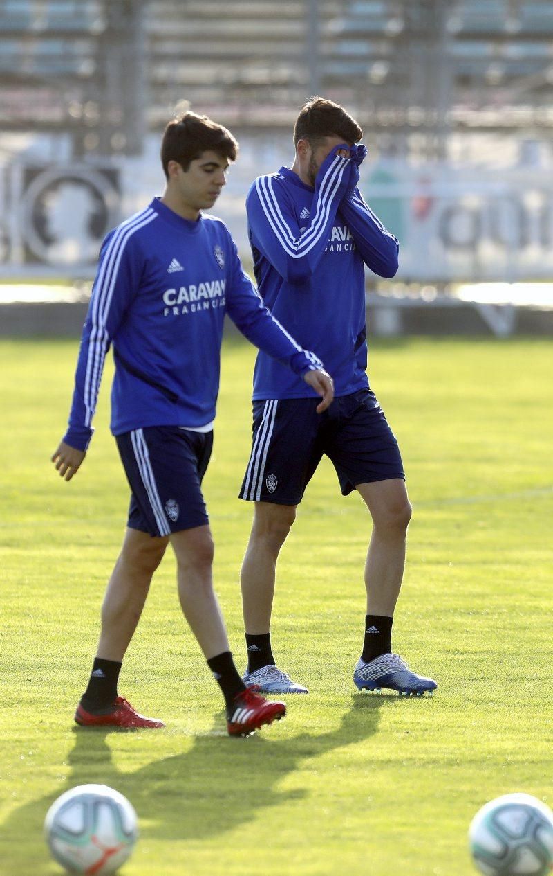 Entrenamiento del Real Zaragoza (7-2-2020)