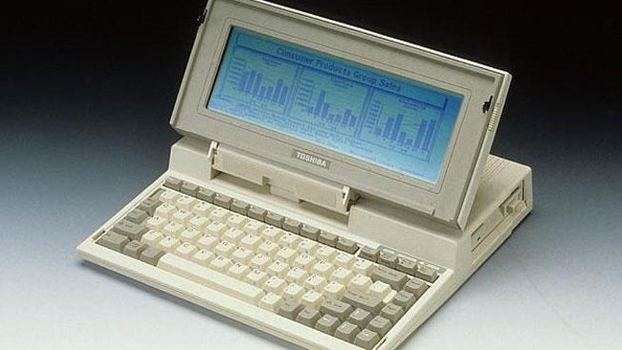 El Toshiba T1100.