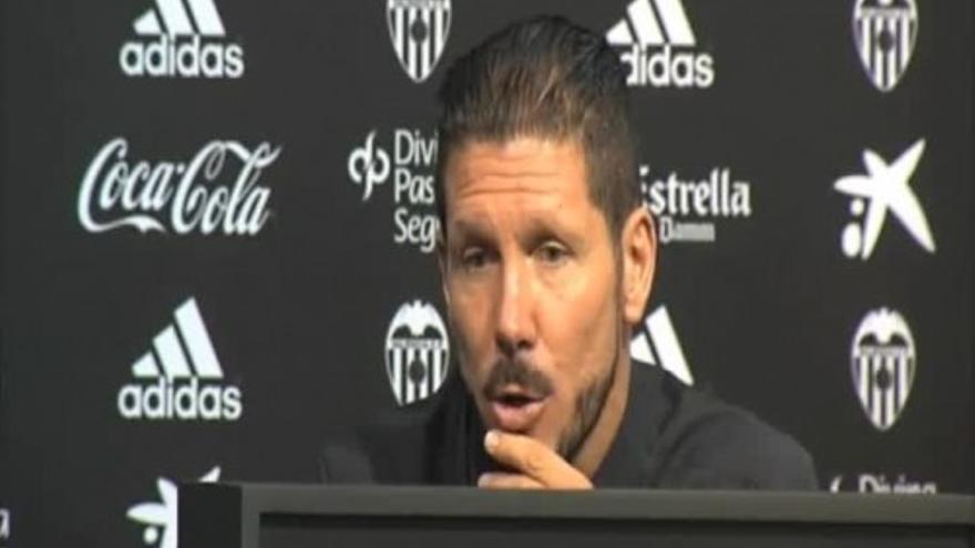 Simeone: &quot;Se dejó todo en el campo, estoy orgulloso por el esfuerzo&quot;