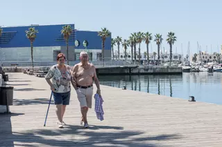 El aire sahariano trae a Alicante un calor sin precedentes a finales de mayo