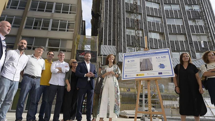 Una de las torres de San Diego es el edificio de Galicia con la mayor ayuda para eficiencia energética, 1,08 millones