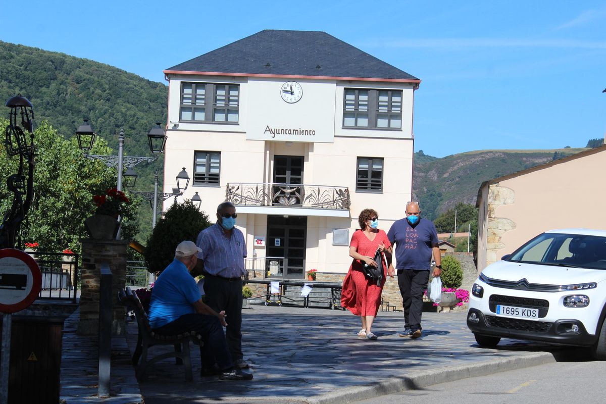 La plaza del Ayuntamiento.