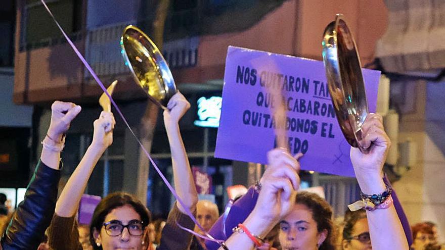 Manifestación contra la violencia machista en noviembre de 2019. | | JOSÉ CARLOS GUERRA