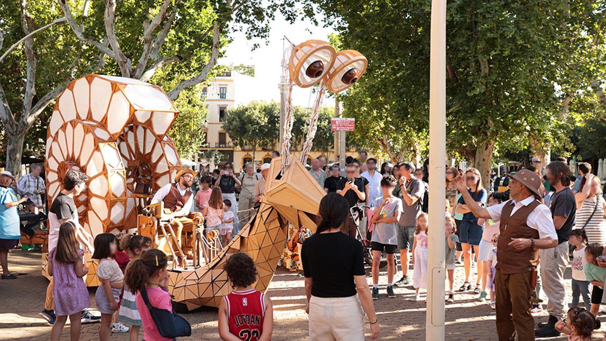 El festival Imaginaria ofrece en Binéfar distintas actividades.