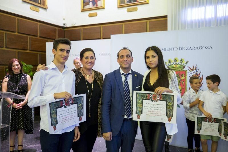 Premios de los concursos del Pilar