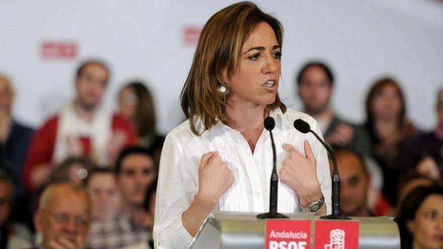 Chacón: &quot;Donde algunos ven lío, lo que hay en el PSOE se llama libertad&quot;