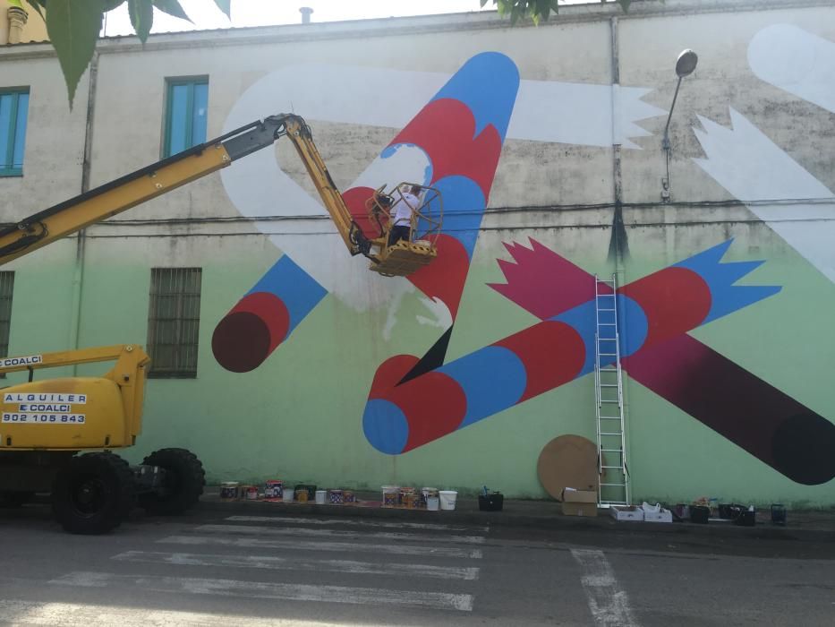 El cinquè Milestone omple d''art urbà nous espais de Girona