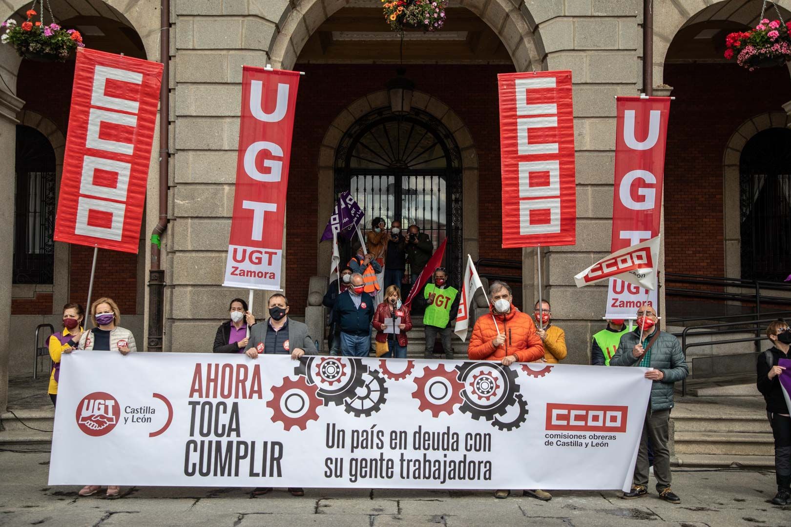 Manifestación por el día del trabajador