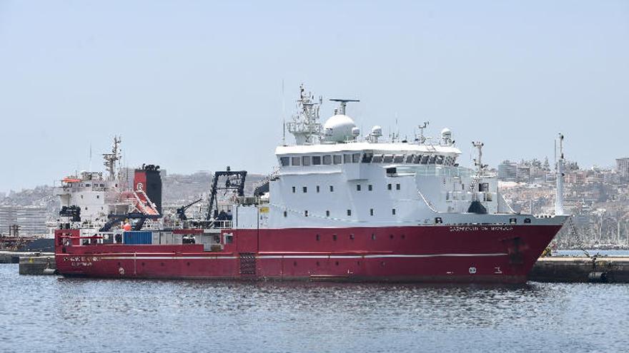 El &#039;Sarmiento de Gamboa&#039; lidera una exploración arqueológica en Cádiz