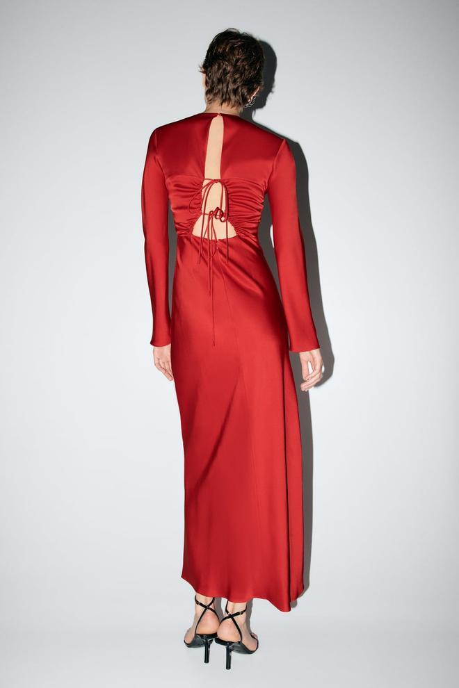 Vestido rojo de Zara