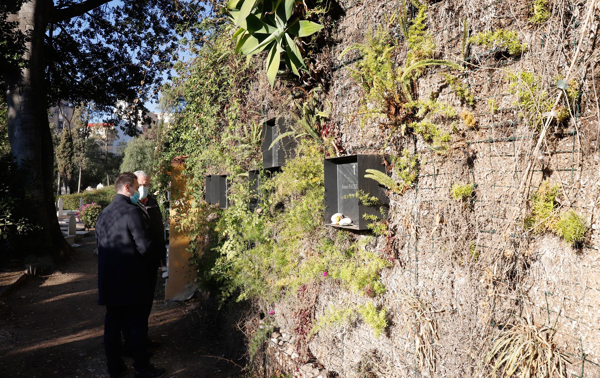 Recorrido por las mejoras realizadas en el Cementerio Inglés de Málaga