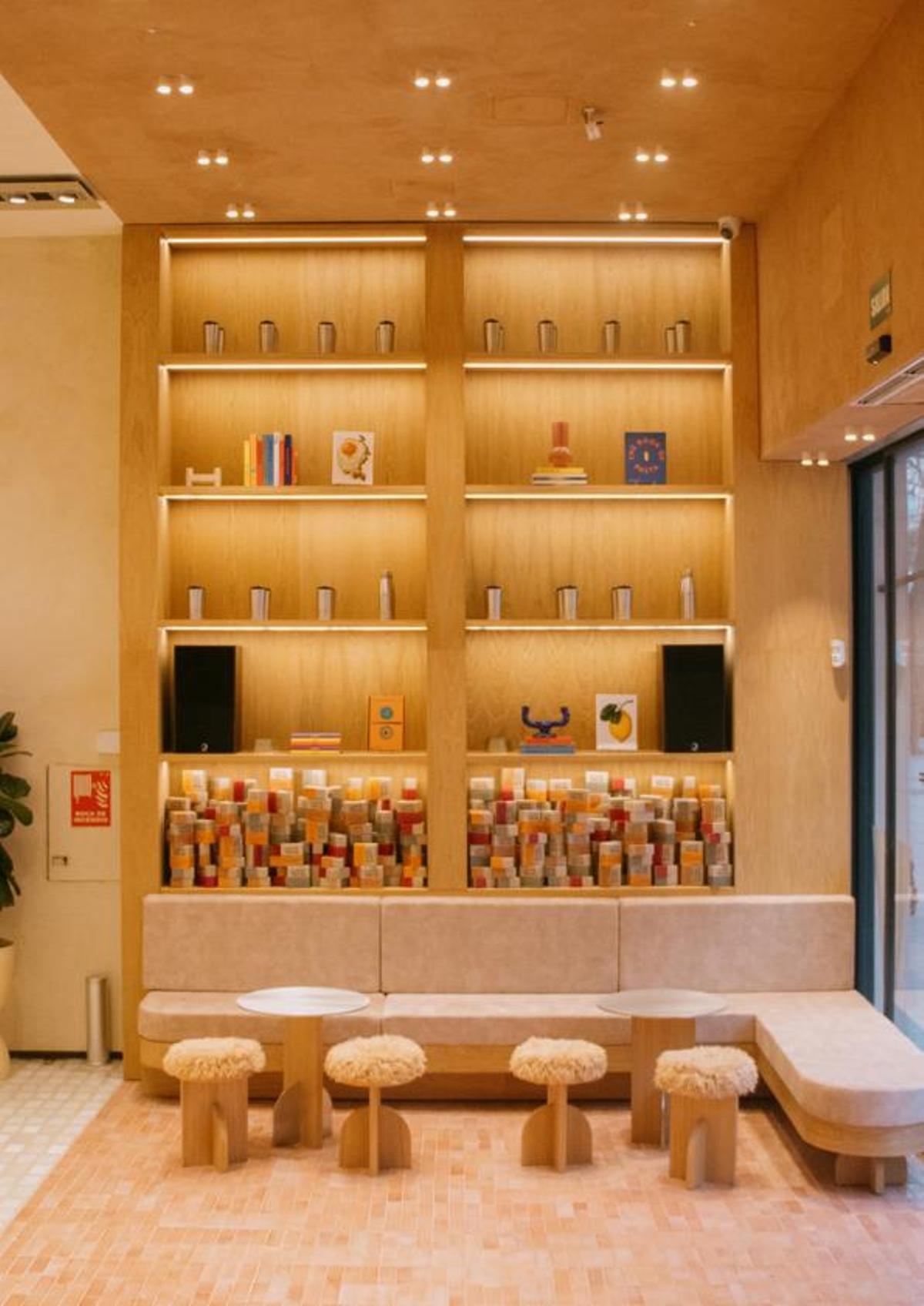 Corner en la tienda de Hoff en la calle Velázquez de Madrid.