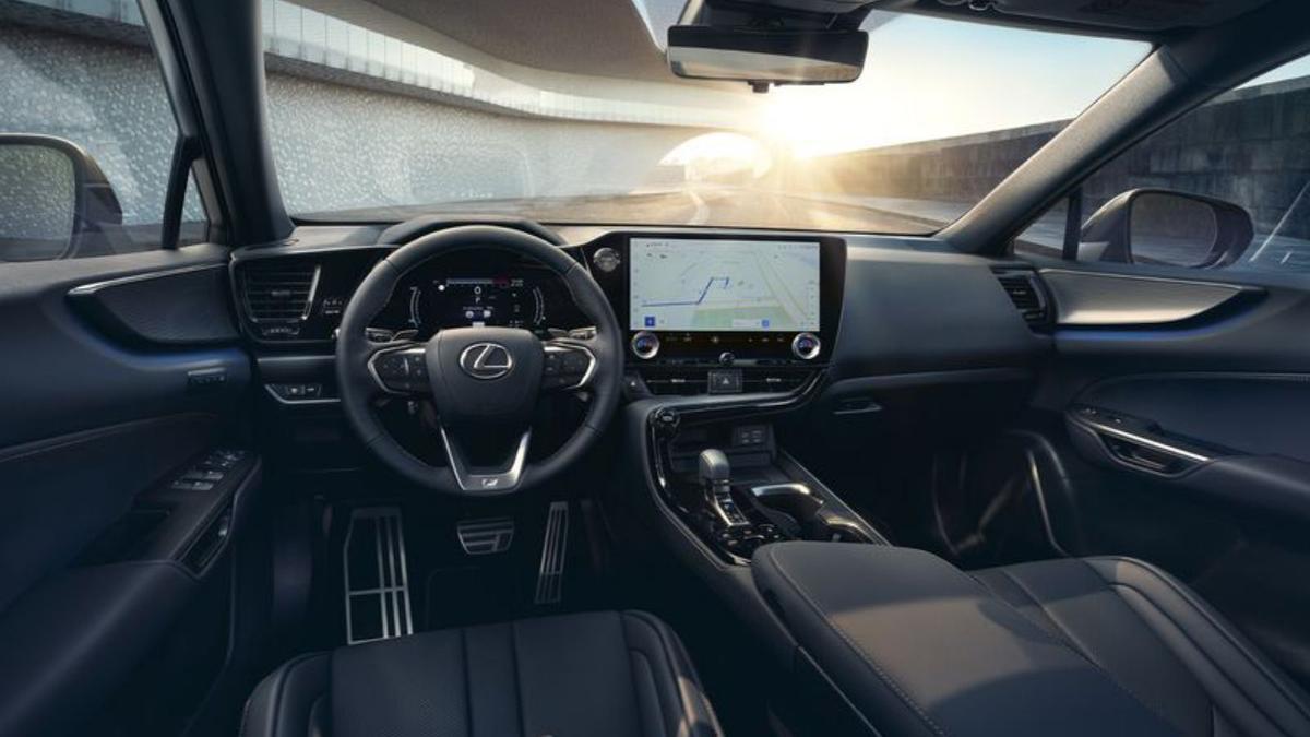 Interior del nou Lexus NX 450H+