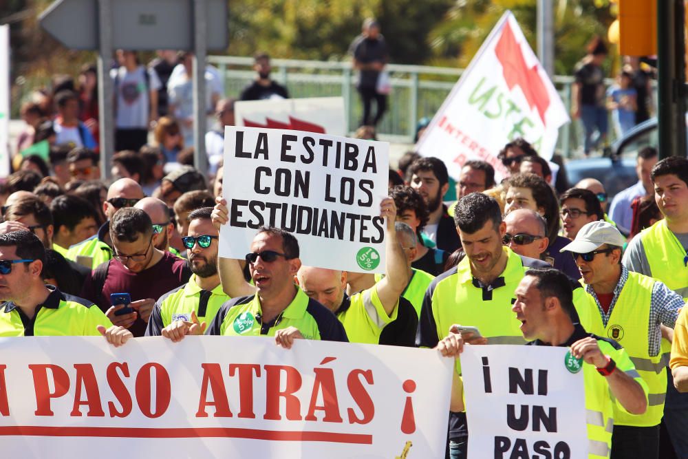 Huelga educativa en Secundaria en Málaga