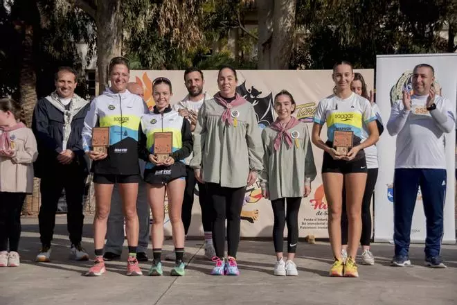 I Carrera Popular fallera en Sagunt