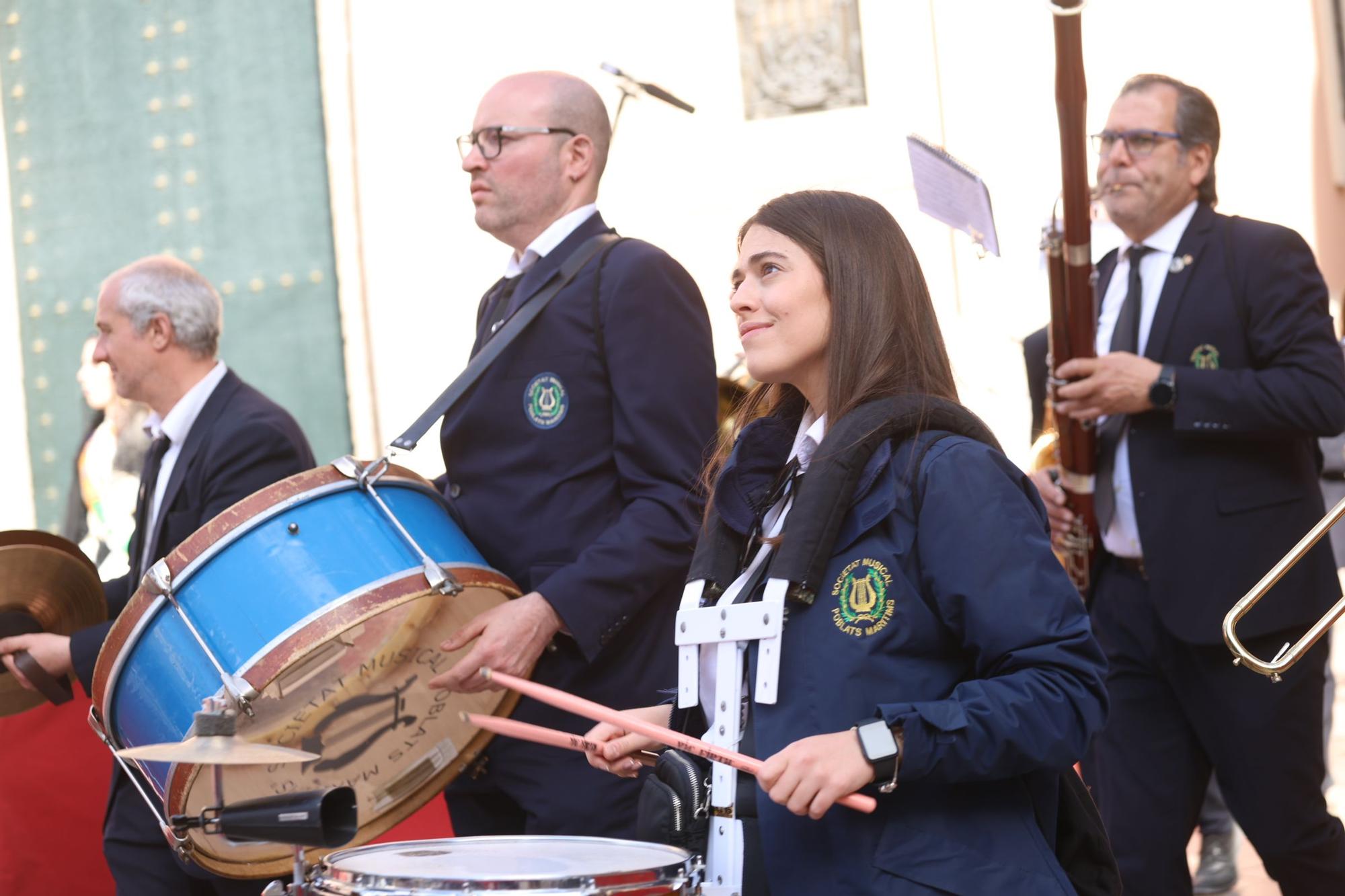 Fallas 2023 | Antología de músicos en la Ofrenda del día 17