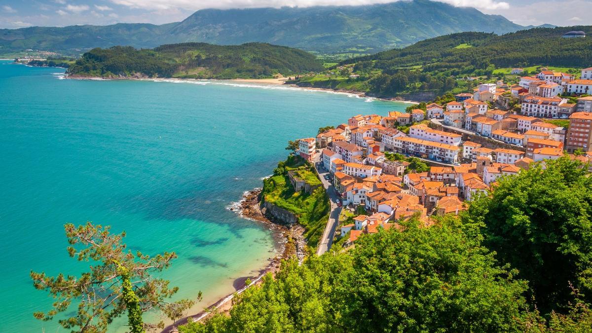 Vista Panorámica Lastres, Asturias